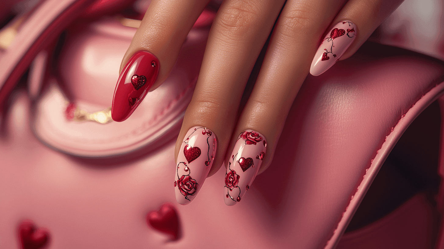 40+ Romantic Nail Designs